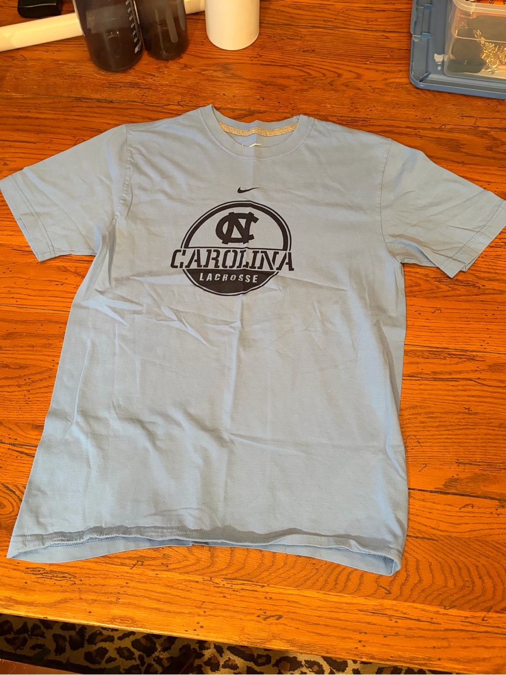 Nike Light Blue UNC Chapel Hill Carolina Lacrosse Short Sleeve Tee